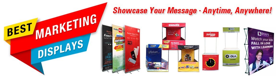 pop up banner stands suppliers cloth banner printing sellers Fabric banner stands, Promo Booths, kiosk, Cut Out Standee
